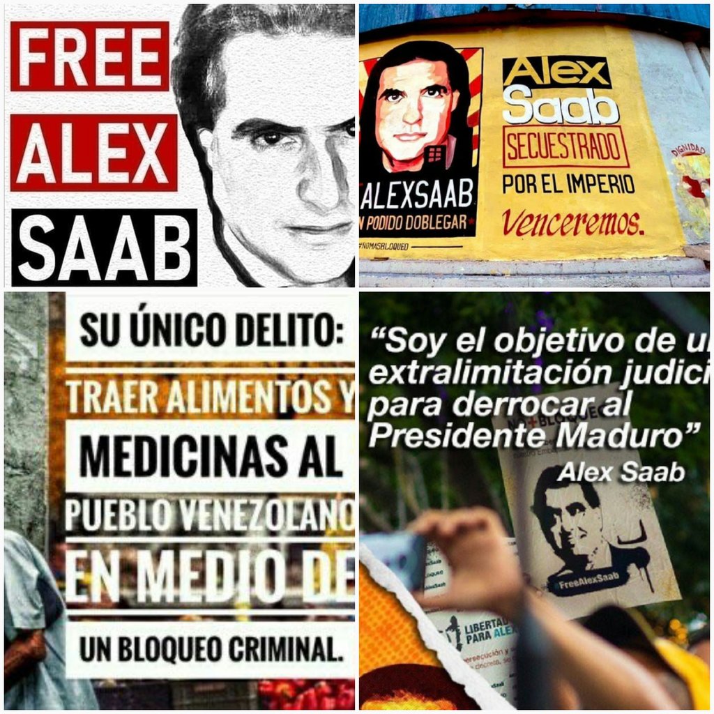 @williechirinos @vidabellav @CamillaFSaab @NicolasMaduro @UN @liliamm_277 @jaarreaza @alejabolivarian @ElGranChuo1 Aclarando lo de Libertad, la Venezuela Bolivariana y la República de Cuba son Patrias LIBRES y SOBERANAS. 
Desde 🇨🇺 reclamamos la LIBERTAD de Alex Saab porque es una violación de los Derechos Humanos del diplomático y de la Soberanía Venezolana.