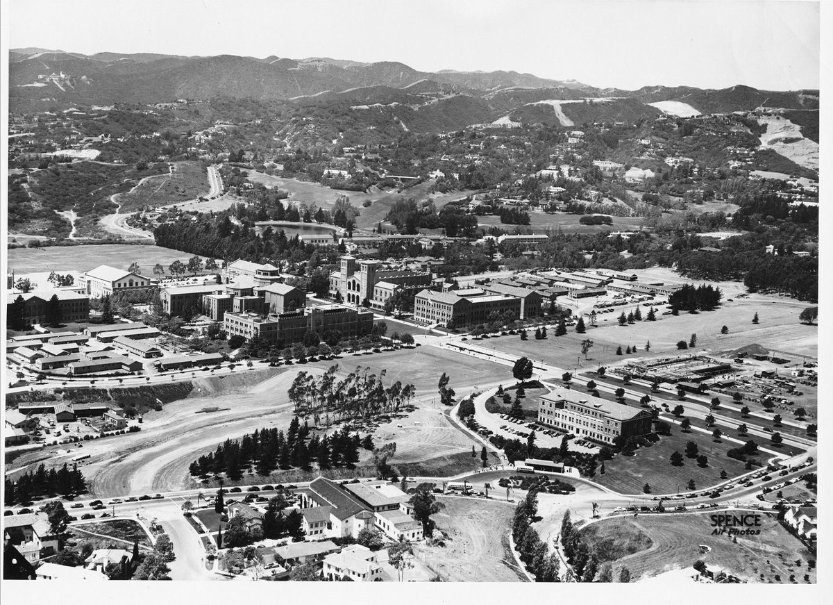 This week's #TBT honors a great aerial view of UCLA from 1948. What's your favorite view of campus?