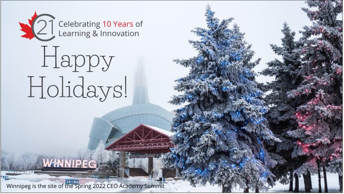 C21Can's tweet photo. #HappyHolidays from our team to yours! https://t.co/TYxq45PLIA