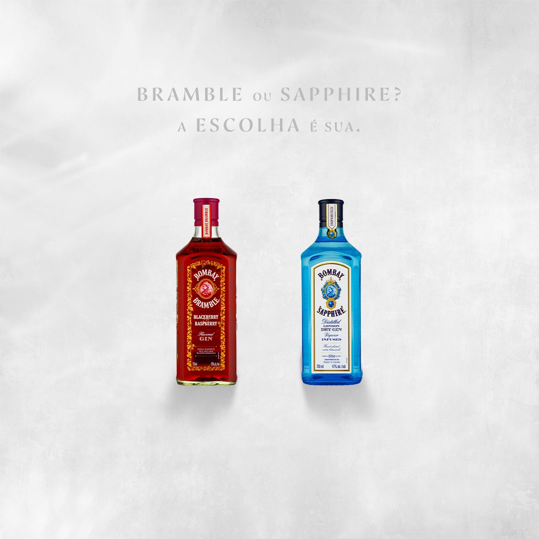 bombay_br's tweet image. A criatividade liberta a mente. Independente da sua escolha, #BombayBramble ou #BombaySapphire expandem todos os seus sentidos.
