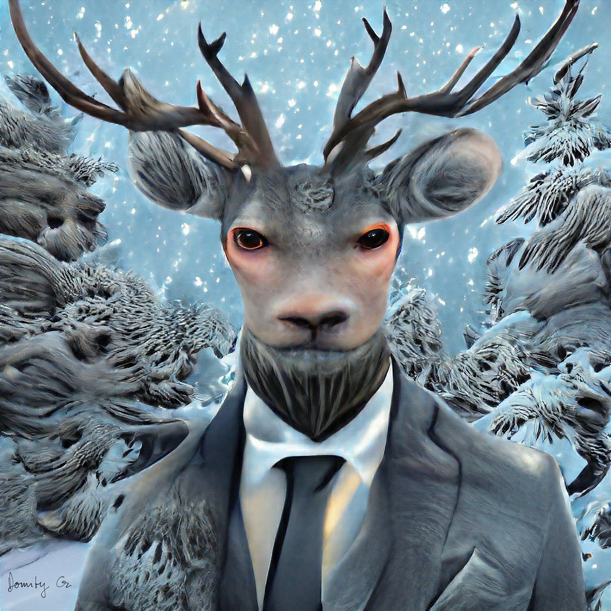 ZannaIsZanna's tweet photo. Holy reindeer Santa Claus! Everyone loves the #DomityDerivatives but her original work is...I'm left speechless half the time. Let's just overlook that this one's a lawyer.

Auction (she covers the gas): https://t.co/TaqpAGcnR6
#Spaceheads: https://t.co/kjw5OT9TqK

#Domity #NFTs https://t.co/T3dWEvI9az