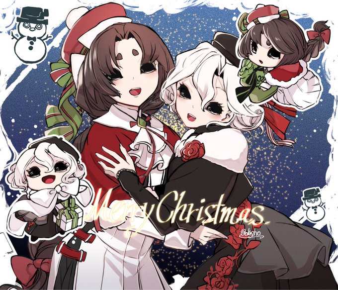 「メリークリスマス 複数の女性」のTwitter画像/イラスト(人気順)