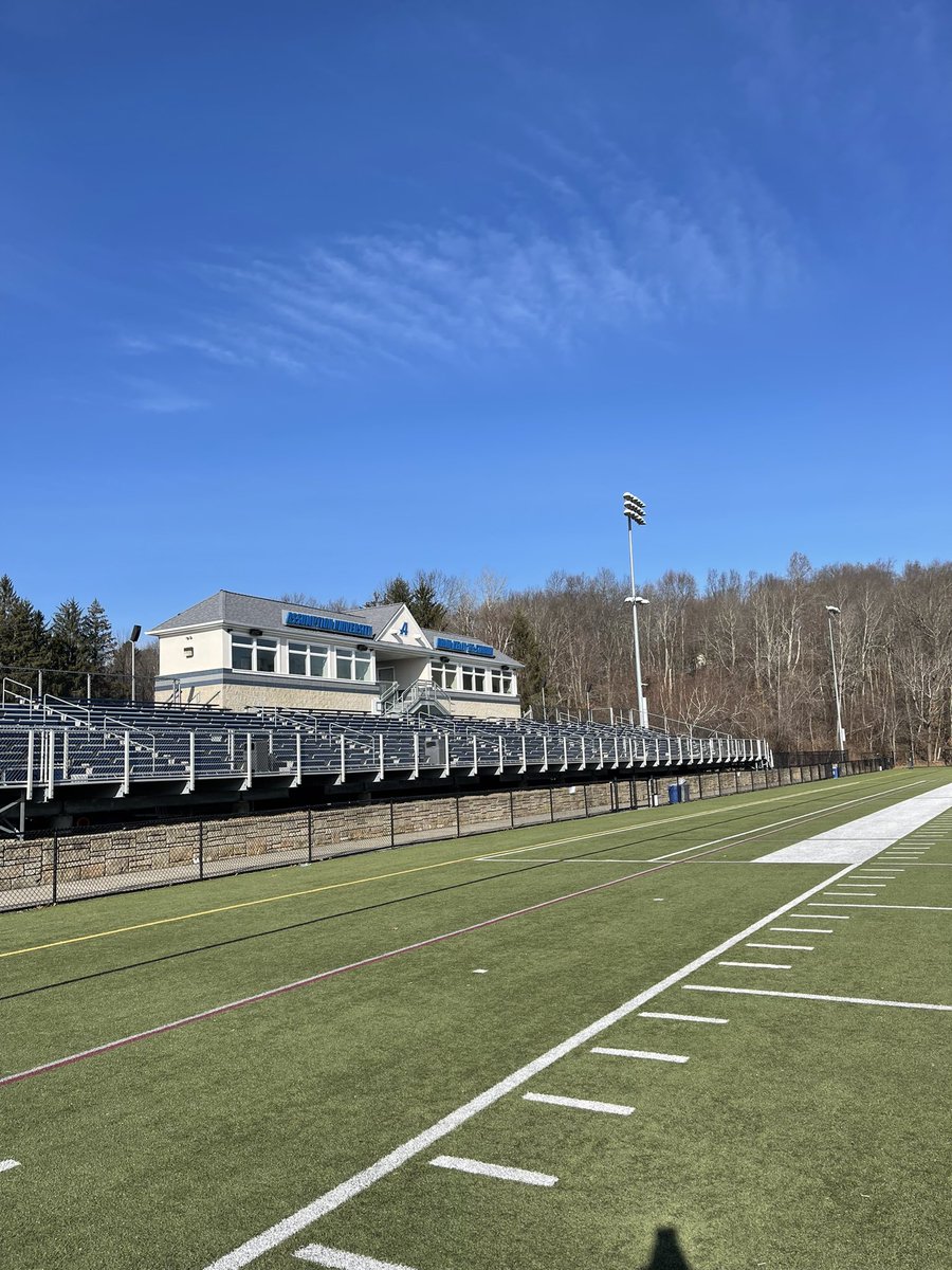 Had a great visit the other day <a href="/AssumptionFB/">Assumption University Football</a> appreciate <a href="/CoachCorc70/">Patrick Corcoran</a> for having me!