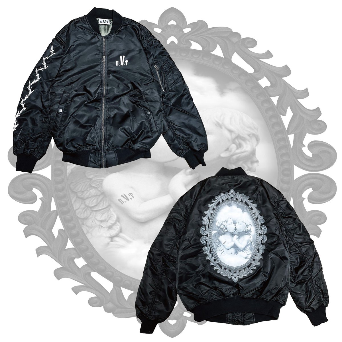 DVT_official's tweet photo. 【news】

new item
「慈愛」

ディテールにこだわった本格仕様のフライトジャケット
袖口と裾下はフィット感のあるリブ仕様
左袖にはシガレットポケット

大き過ぎず小さ過ぎずデイリーユースにヘビロテ必須のアイテム

着丈65身幅55

¥15000+tax

model @sera_0209 https://t.co/OuQJGqV3Q6