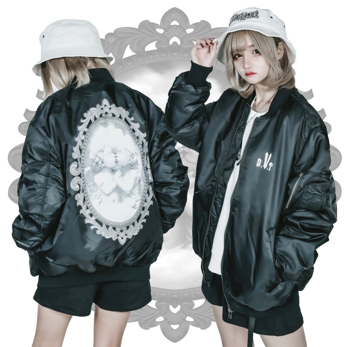 DVT_official's tweet photo. 【news】

new item
「慈愛」

ディテールにこだわった本格仕様のフライトジャケット
袖口と裾下はフィット感のあるリブ仕様
左袖にはシガレットポケット

大き過ぎず小さ過ぎずデイリーユースにヘビロテ必須のアイテム

着丈65身幅55

¥15000+tax

model @sera_0209 https://t.co/OuQJGqV3Q6