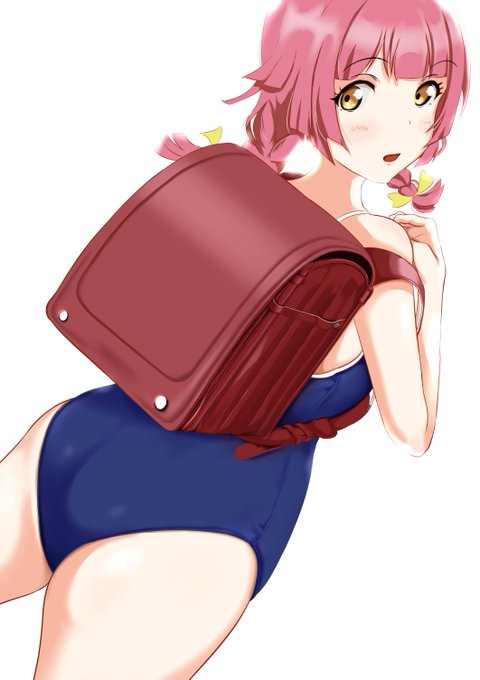 #虹ヶ咲 #天王寺璃奈 TGIF。スク水りなりー 