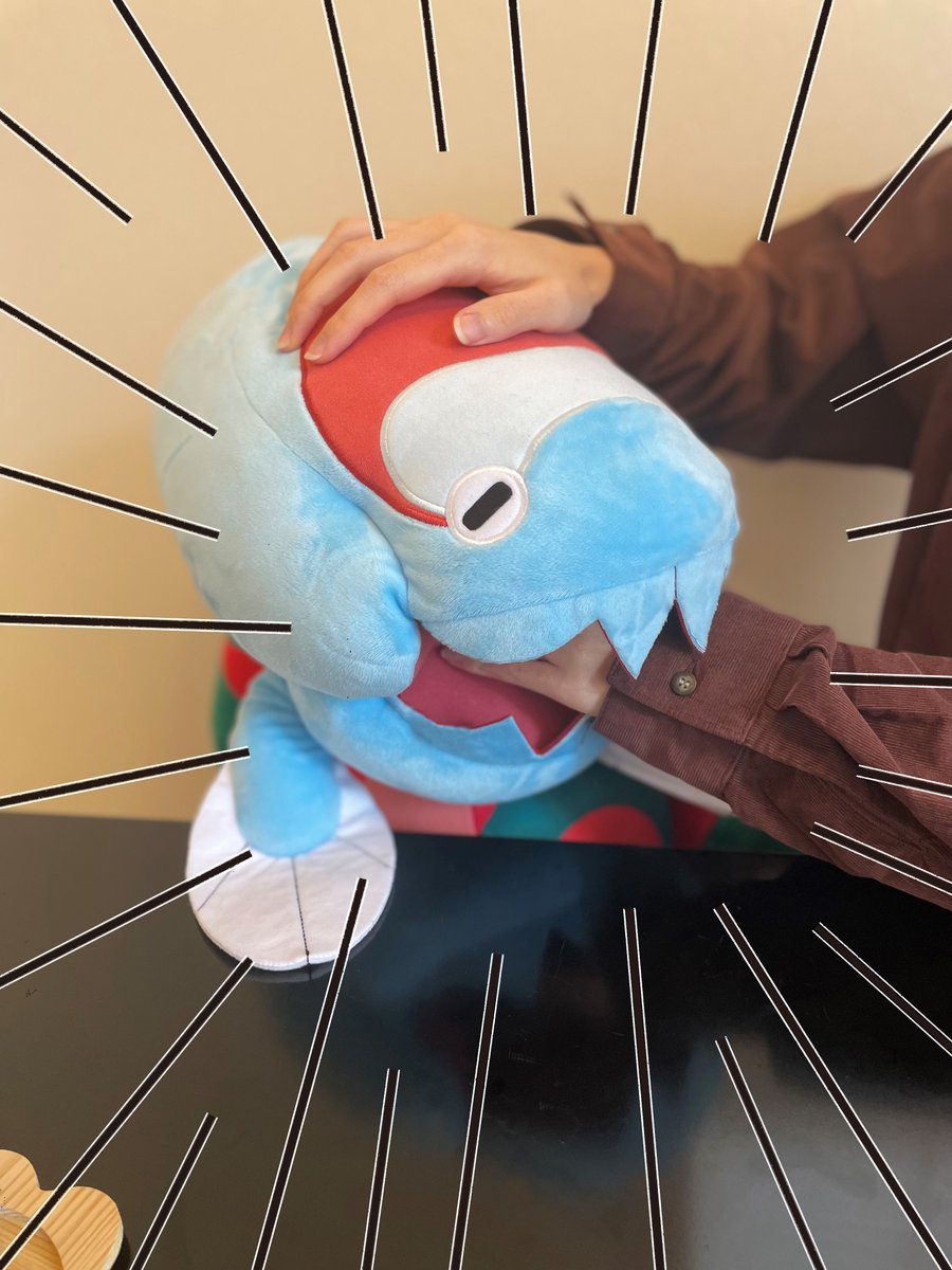 ウオノラゴンがいる生活／ ポケモンぬいぐるみ エラがみ！ウオノラゴン