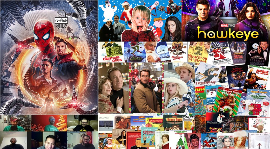 Nile_Fortner's tweet photo. The 'Phellas of #film are here for EP. 1️⃣3️⃣2️⃣ of The @Cinephellas #Podcast

On this #Cinephellas #PodcastEpisode we 🗣

• #Christmas #Movies 🎅☃️🎄
• #Hawkeye
• #SpiderMan
+ More on the #MerryChristmas #HappyHolidays Edition of #CinephellasPodcast ⬇️

https://t.co/1SqPPIEzVO https://t.co/O0y1DeFmw2