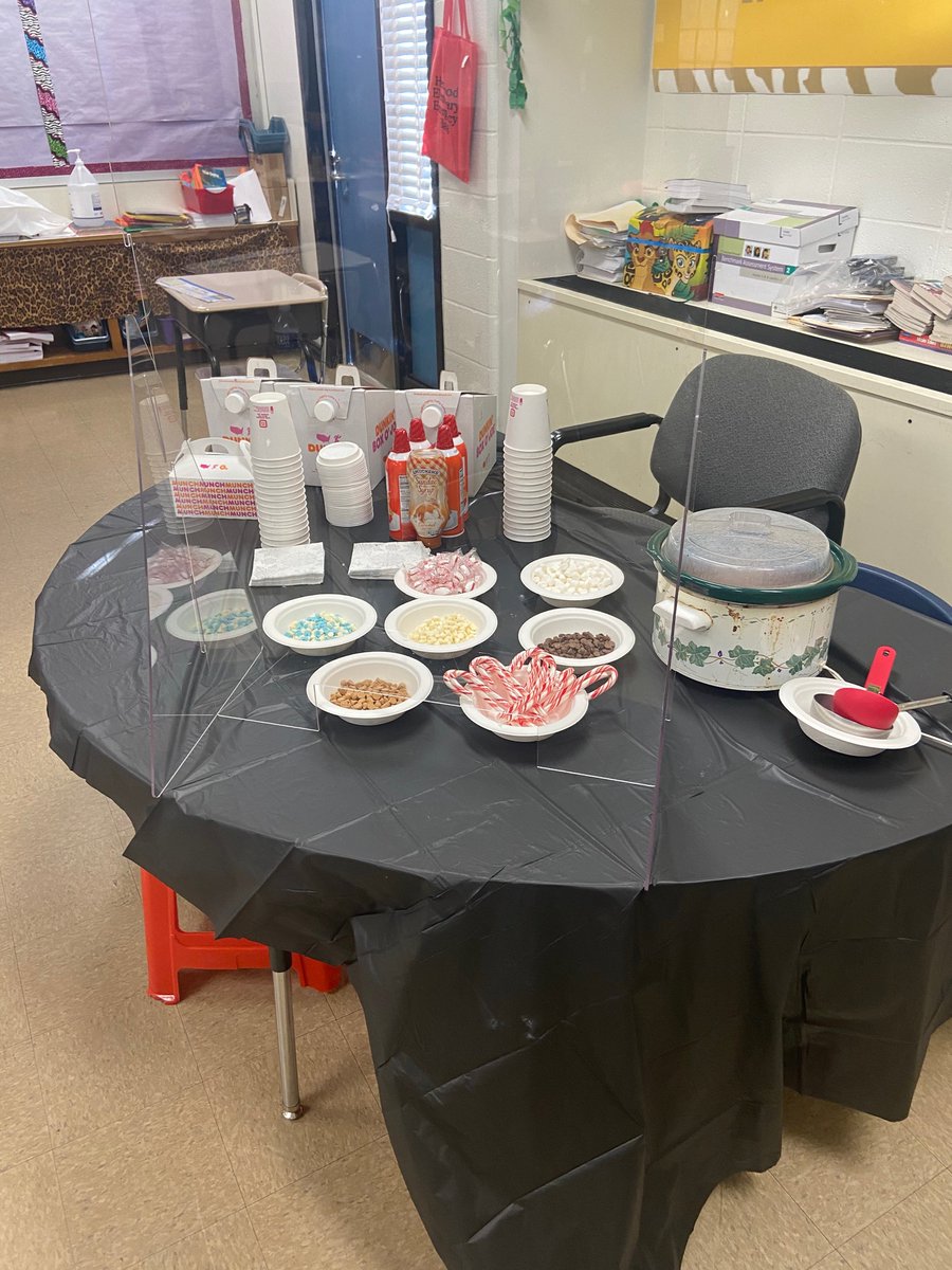 Happy pajama day from the Hernwood family to you featuring snowflake art and hot chocolate! 
<a href="/HernwoodES/">Hernwood Elementary</a>