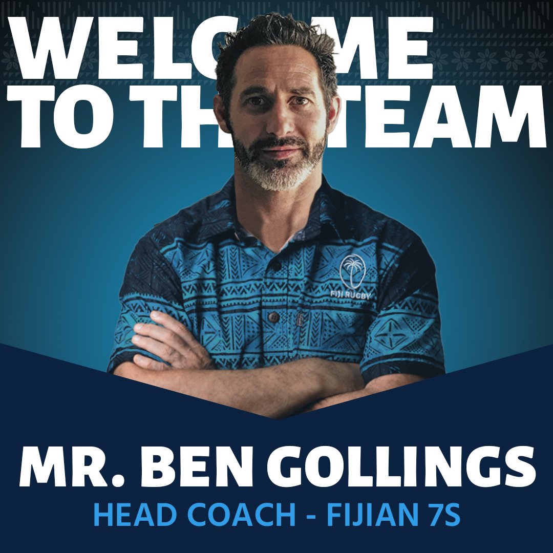 🎊Congratulations and Welcome to the 🇫🇯Fiji Rugby vuvale Ben Gollings.