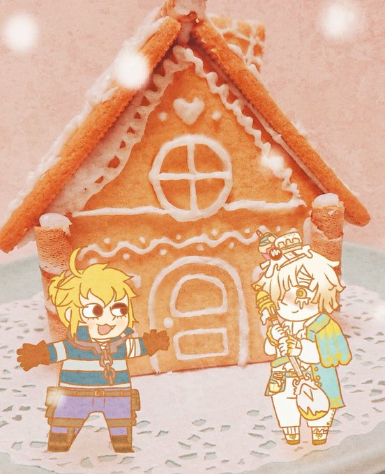 お菓子の家のtwitterイラスト検索結果