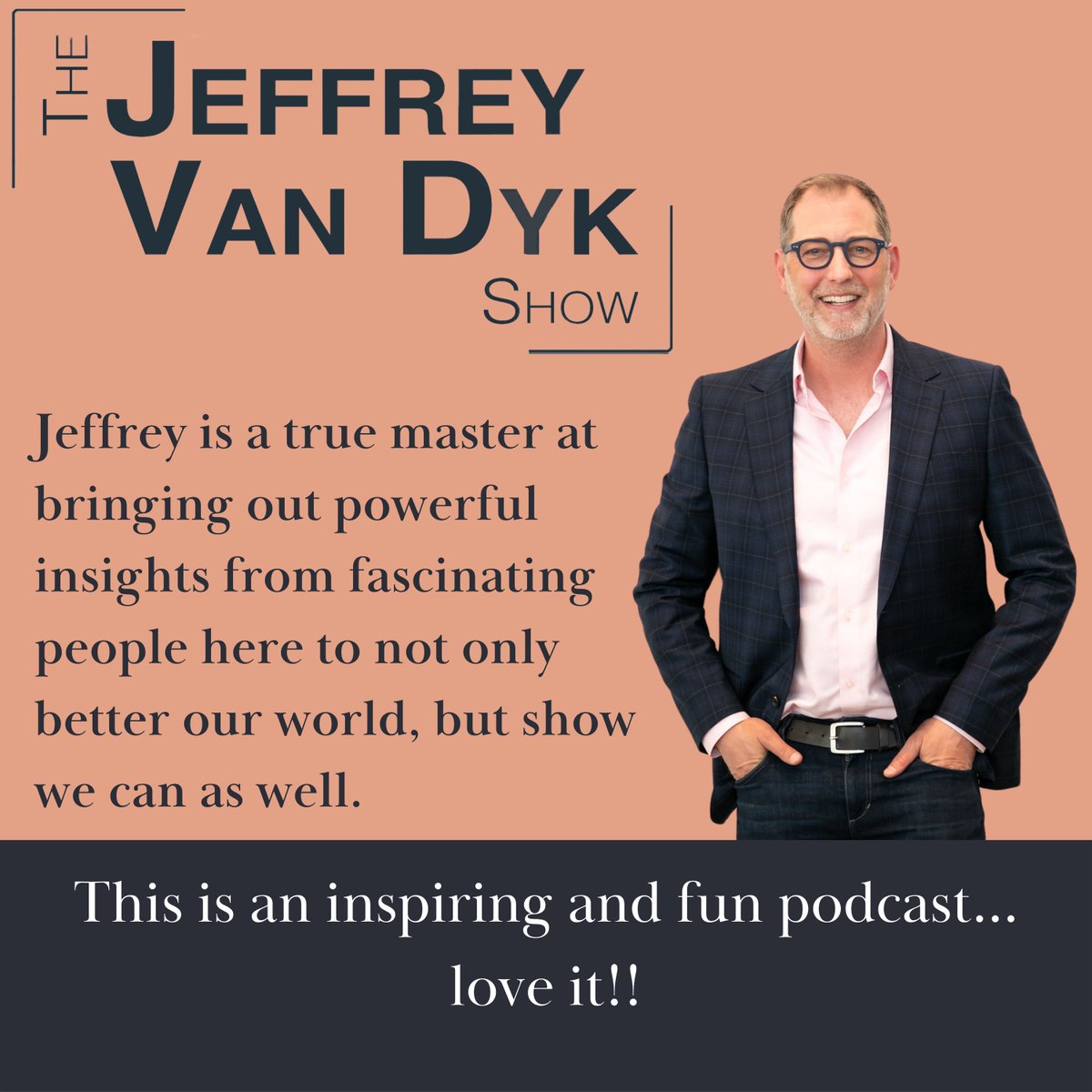 jeffreyvandyk's tweet photo. Here's what one fan had to say about The Jeffrey Van Dyk Show podcast.

What was your favorite episode from Season 1?

https://t.co/CoTJNxXc2t

#thejeffreyvandykshow #thecourageousmessenger #paradigmchangers https://t.co/UcfNzbsHSb