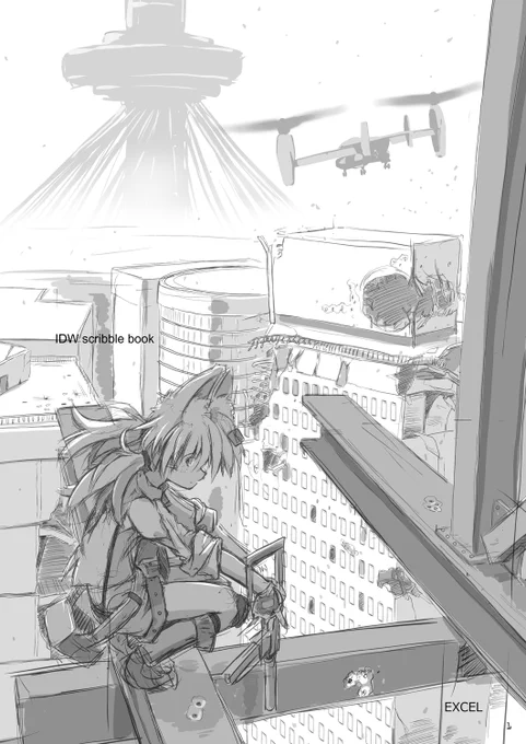 冬コミのIDWらくがき本も何とか入稿しました・・・こっちは本当にラクガキのペラペラ折本です。色々話のネタは暖めていたのですが次回に回したい所存。 #C99 