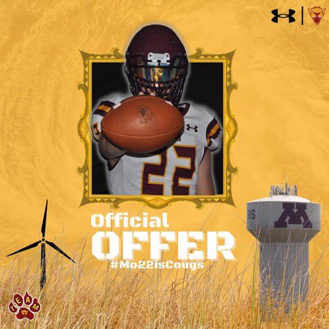 Blessed to say I have received an offer from Minnesota morris to play football and track and field!! <a href="/Micah_Chen/">Micah Chen</a> <a href="/RylandSpencer/">Ryland Spencer™</a> <a href="/BrandonHuffman/">Brandon Huffman</a> <a href="/TommyB_K/">Tommy Boyer-Kendrick</a>