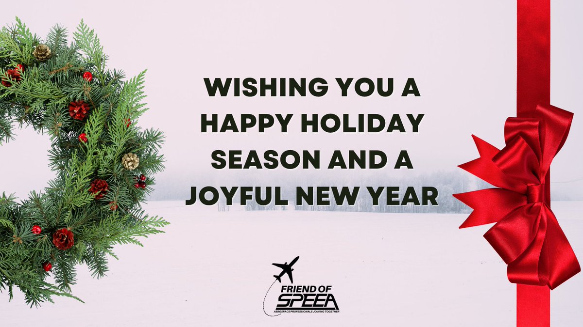 FriendOfSPEEA's tweet photo. May your holidays be bright and happy and may all your New Year wishes come true. See you in 2022! #FOS #SPEEA #IFPTE #WeAreCREATE https://t.co/M6ZNONTPA6