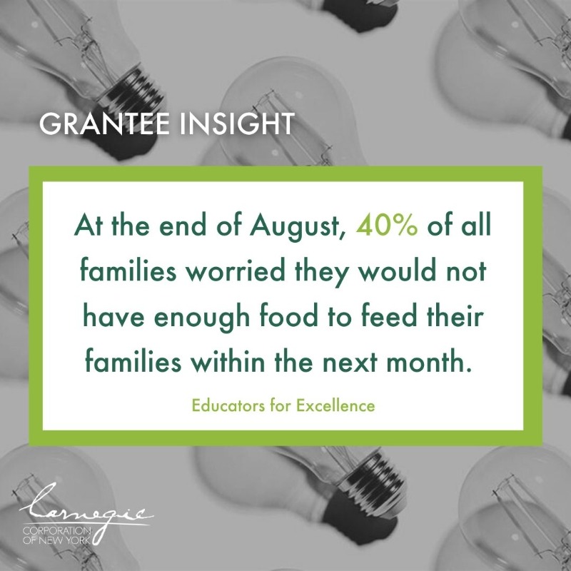 ACarnegieFdn's tweet photo. Data tells a story, from birth to learning to potentiality. These #CarnegieInsights show how our schools, communities, and broader economy and democracy are inextricably linked. #CarnegieReporter