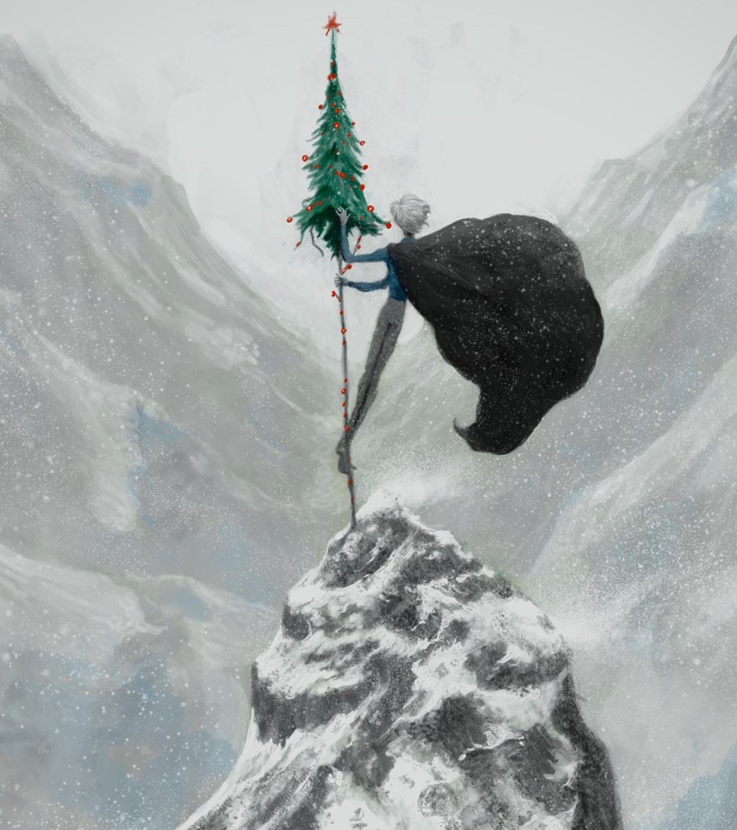 heybilljoyce's tweet photo. Jack Frost helps light the way. For Nicholas St North (Santa). For the great Yetis of the North Pole. For the elves. For the majestic reindeer. For the children of Earth. For everyone. May your Yuletide be merry and bright.
. https://t.co/XvvamgiTdy