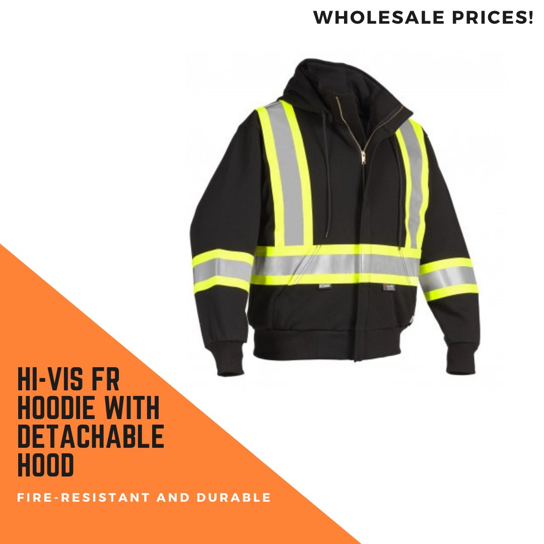 safety_apparel's tweet photo. Have you checked out December's monthly specials? Don't miss out on gems like this hi-vis fire-resistant hoodie which features a removable hood and has a durable construction that will last you.
Shop now before it's too late at https://t.co/LxoVzXf96R
#safetyjacket https://t.co/HA0h8GqTjD