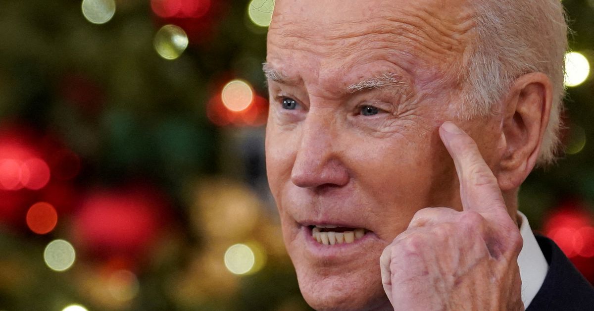 Reuters's tweet photo. Biden signs bill banning goods from China's Xinjiang over forced labor https://t.co/9gRnXvjwYs https://t.co/pl6ggSyxfI
