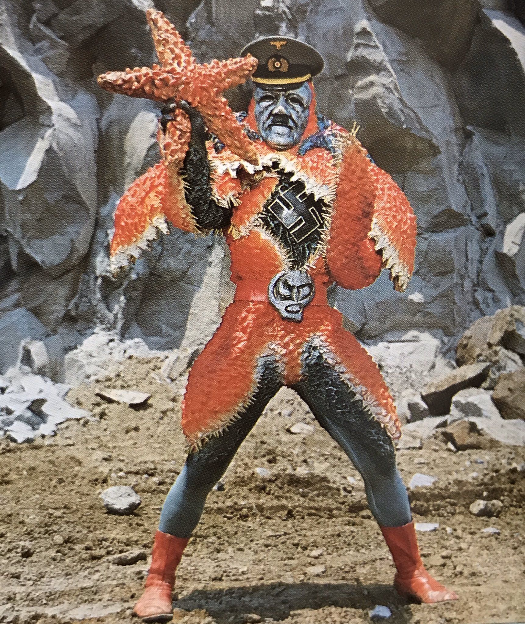 KAIYODO ライダー怪人セット　ネプチューン　ヒトデヒットラー 情景師アラーキー on X: 