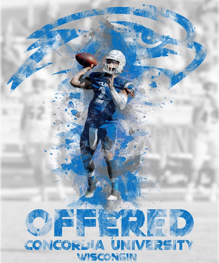 Shauneyboi1's tweet photo. Grateful to receive my first offer from Concordia University 💙@SinqueTurner @AllenTrieu @EDGYTIM @CUWFB @coachcwhite https://t.co/5LX06RkV8v