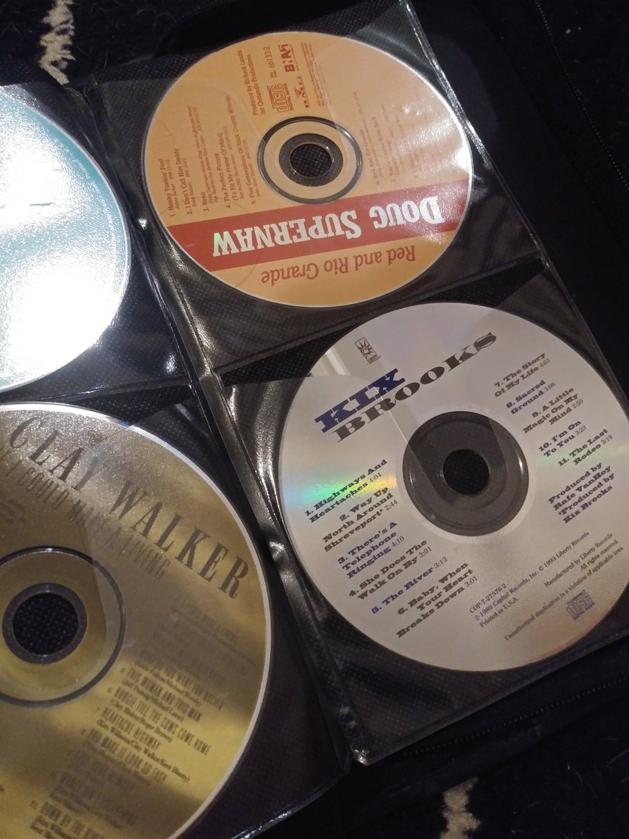 marinadepodcast's tweet photo. Enjoying the hell out of the latest Bubba Shot the Podcast, @WellREDpodcast. 

Earlier this year I went to visit my parents and recovered a bunch of old CDs. Among the bounty is the smashing pre-Brooks &amp; Dunn solo record from one Kix Brooks. https://t.co/TLN1pmFVvc