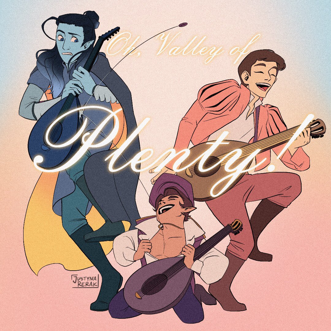 Bards 🤍 #CriticalRole #witcher #crossover https://t.co/twgkjzKG2O 
