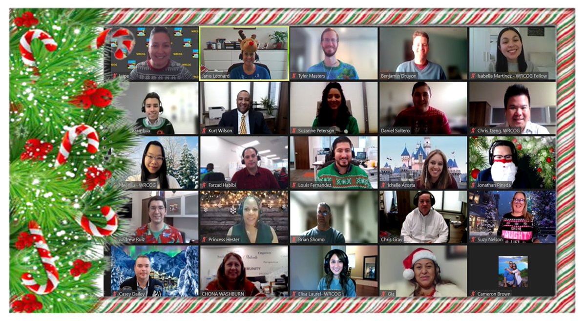 Happy holidays from the #WRCOG Team!
