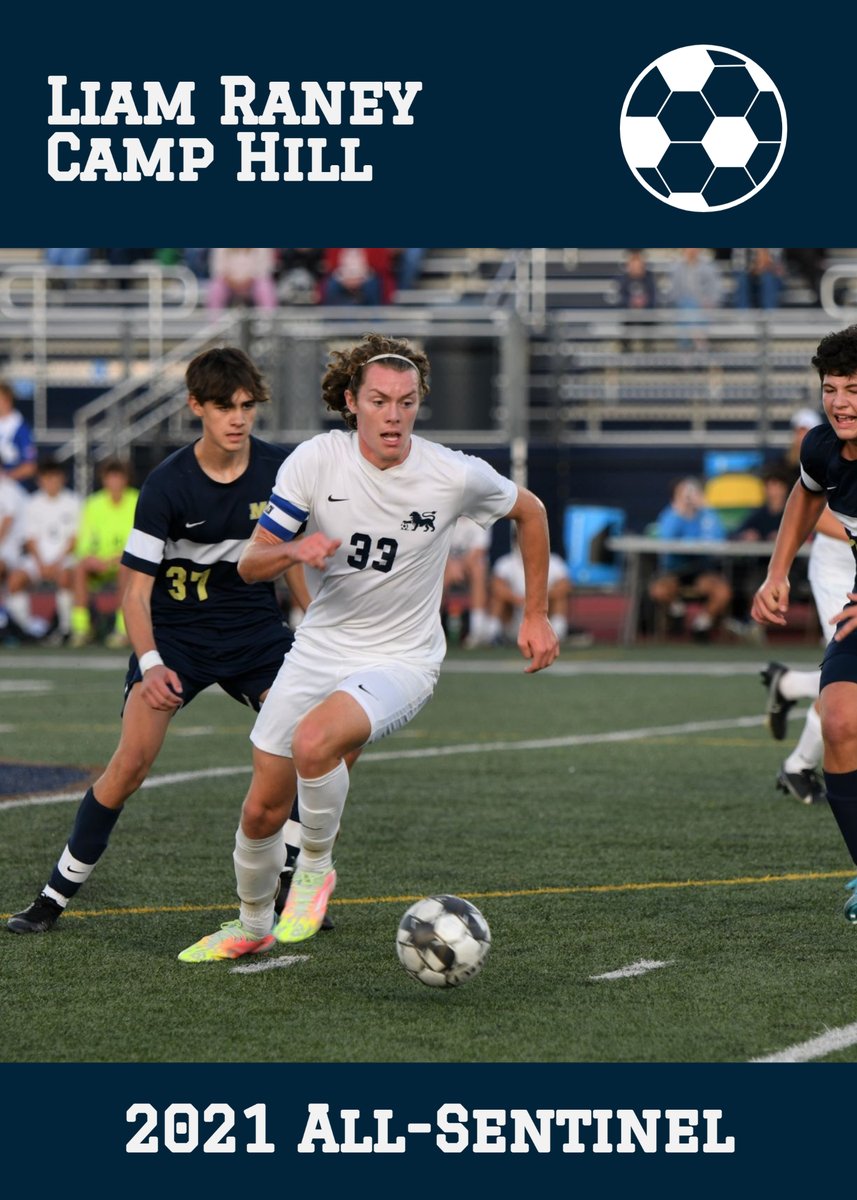 All-Sentinel Boys Soccer:

<a href="/GoCHAthletics/">Camp Hill Athletics</a>' Liam Raney takes Player of the Year honors while <a href="/GoBubblers/">BubblerAthletics</a>' Matt Brenner earns Coach of the Year award with three players named to the first team.

Here's the full list: cumberlink.com/sports/high-sc…