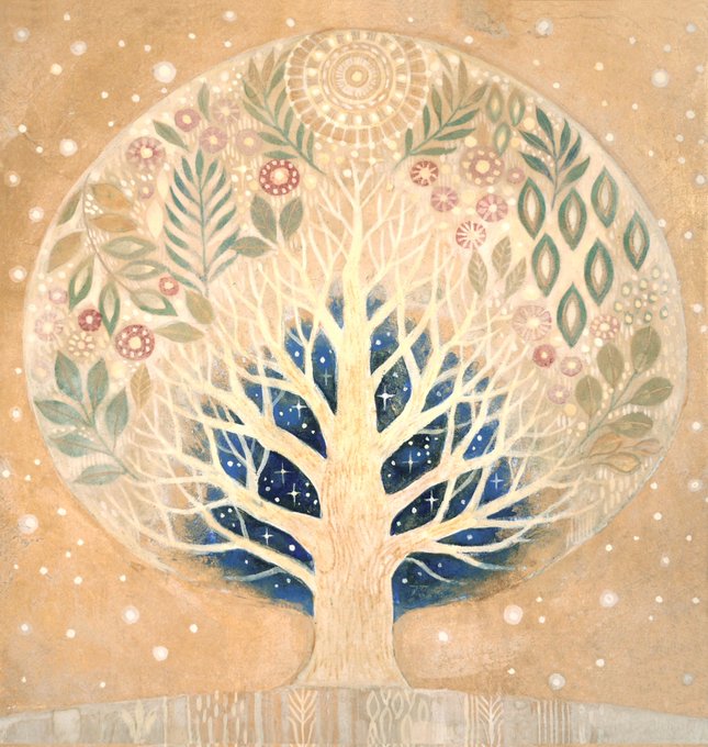 ✨Merry Christmas✨
#日本画 #japanesepainting #クリスマス #クリスマスツリー #Christmas #ChristmasTree 