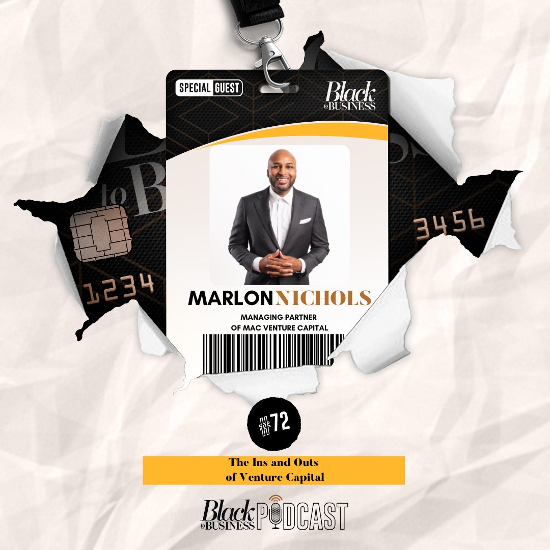 KauffmanFellows's tweet photo. 🎧 @MarlonCNichols #KF18 dropped all the VC knowledge on @blacktobusiness 🔥 From which businesses should pursue VC funding to qualifying investors to make sure they're the right fit for your company, this episode has it all! Listen now 👉🏿 https://t.co/vK5nGGBLYB https://t.co/kklFFeFsjy