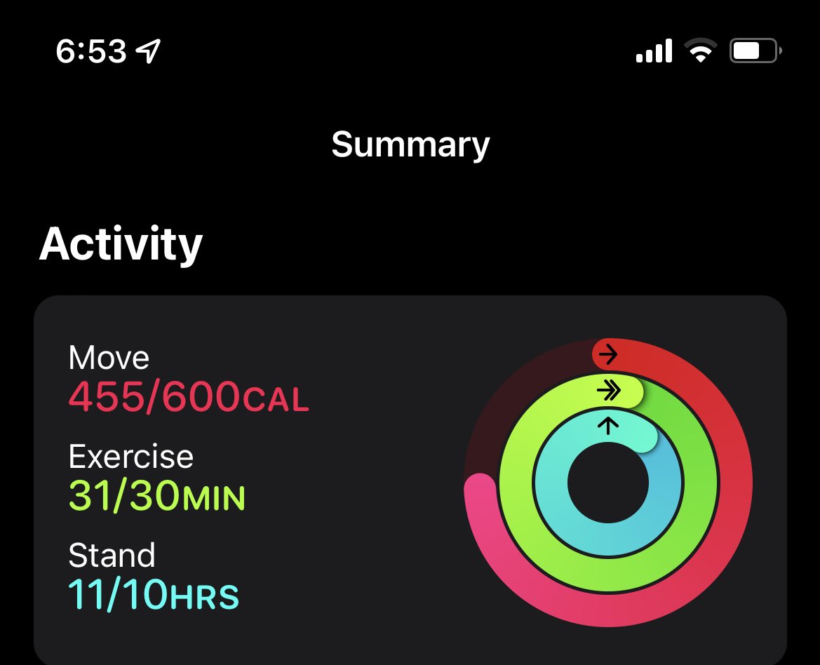 CherishToday08's tweet photo. Splurged this week with my check from hosting a student teacherโฆswore I never needed an @Apple watch but trying to motivate myself to be active every dayโฆ.the little circles โญ๏ธ are so much fun! #closeTheCircle #extrasteps #StartOff2022Right https://t.co/I56hUy69SO
