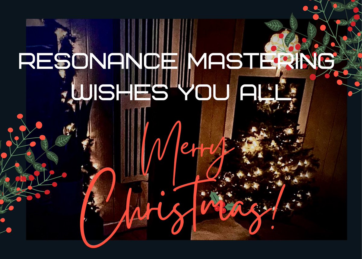 reso_mastering's tweet photo. Merry Christmas and happiest of holidays to you and your family 
.
.
.
#mastering #MerryChristmas2021 #masteringstudio #masteringengineer #appledigitalmasters #masteringforstreaming #masteringforcd #masteringforvinyl #resonancemastering https://t.co/OiihgaFlxU