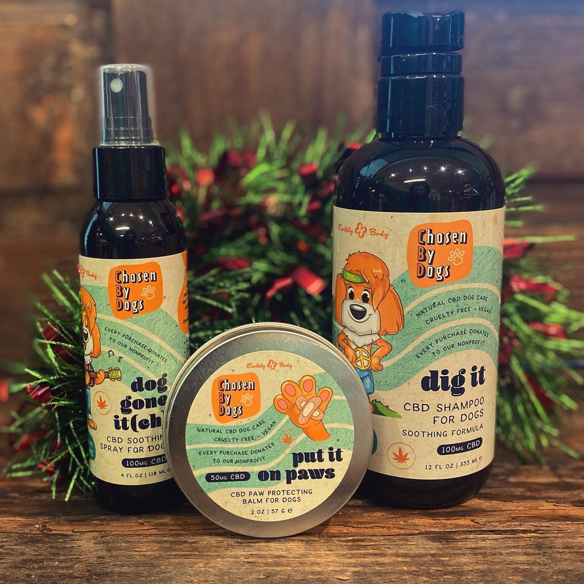 ChosenByDogsCBD's tweet photo. Via Barrelli Barber:  "Don’t forget to stuff your favorite furbaby’s stocking! CBD products from Chosen By Dogs available at our Park Circle and Cigar Factory shop" 🐶🧡 #christmasshopping #socharleston #charlestonbarbershop #holidaygiftideas #mansbestfriend https://t.co/zicVJPldXW