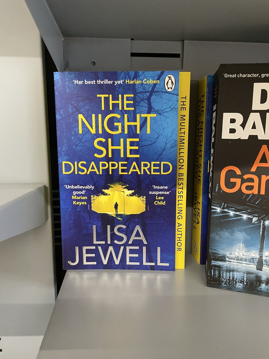 Well I may not have found bread sauce, turkey gravy or brandy butter (🤞🤞I find some when we collect the main M&S food order tomorrow - 🙏 for me 🤣)

BUT…I got more Boursin (LOTS of Boursin 🤤) and I spotted the beautiful paperback of @lisajewelluk’s #TheNightSheDisappeared 🙌