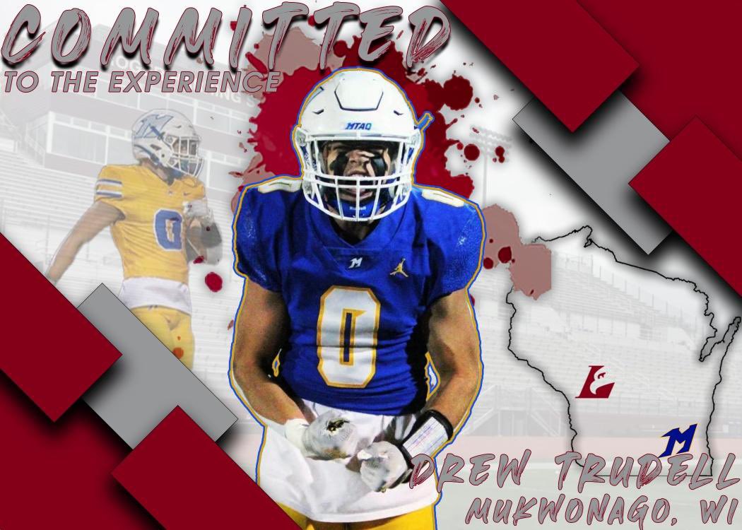 I’m excited to announce that I’ll be continuing my academic and athletic career at the University of Wisconsin La Crosse. I’d like to thank my parents, teammates <a href="/MukFootball/">Mukwonago Football</a>, and coaches <a href="/MukFBCoach/">Mike Gnewuch</a> for helping me achieve this. With that being said, Go Eagles‼️🦅🦅