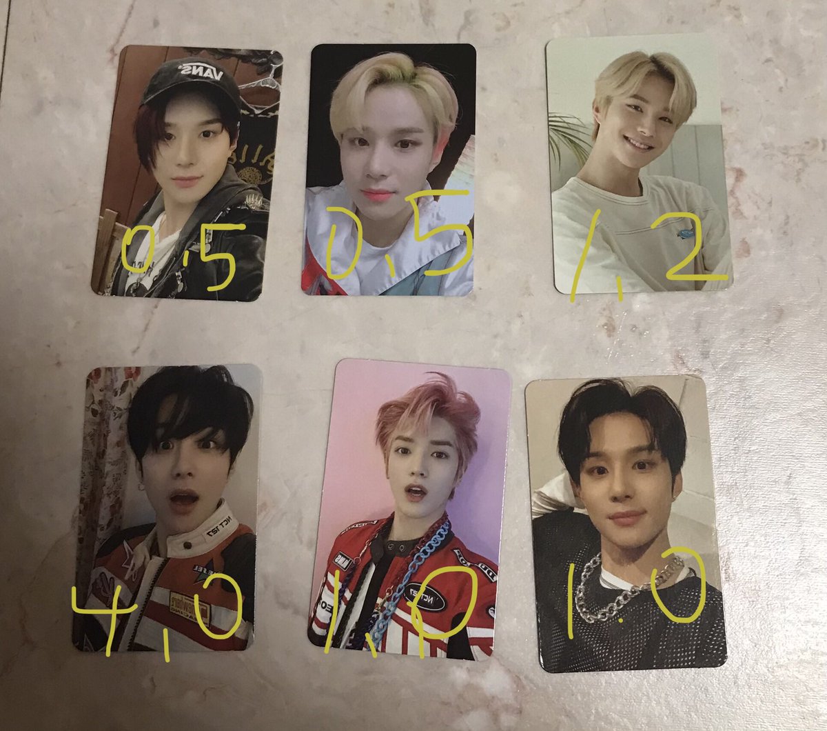hxxsun10's tweet photo. 엔시티 일이칠 정우 태용 포카 양도
운미포 가격입니다
가격 조정 가능
찔러보세요

nct 127 태일 쟈니 태용 유타 도영 재현 정우 마크 해찬 키노 펀치 영웅 웰컴키트 네오존 놀정 썸머키트 위드드라마 https://t.co/TEu9T1oAmQ