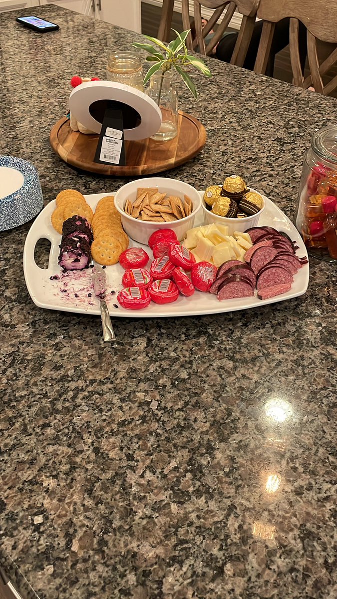 DILFdenTV's tweet photo. Charcuterie Board with the Dilfs. #MerryChristmas #ThursdayNightFootball #Crypto #Titans #ThursdayNightFootball https://t.co/XyuURPtXaX
