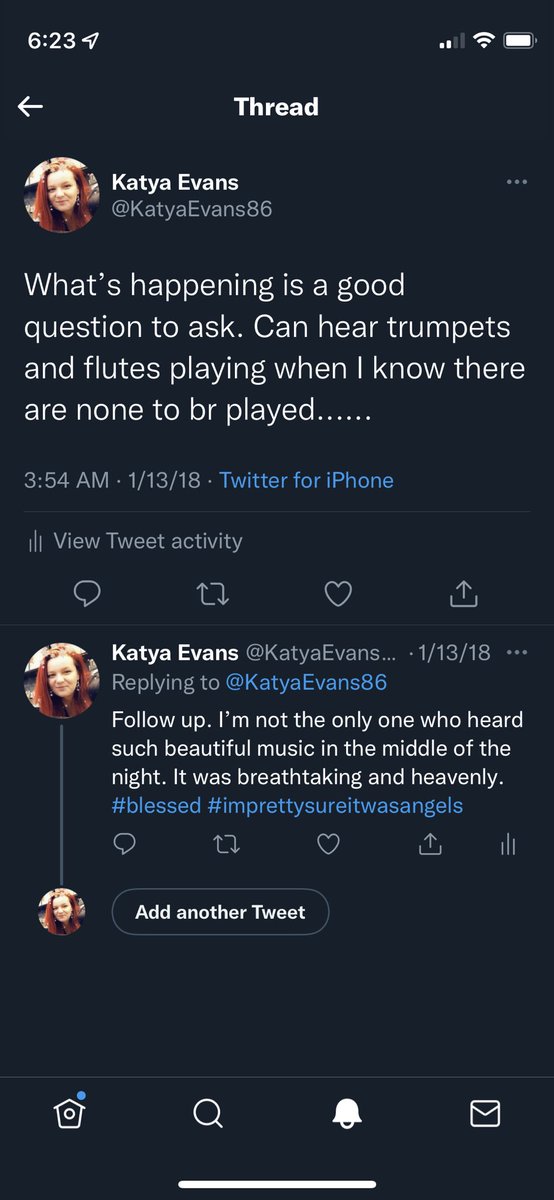 KatyaEvans86's tweet photo. @SVA1342 it’s happening again!!!!! I can hear singing this time!!! Like right now… https://t.co/05uOAgKyvk