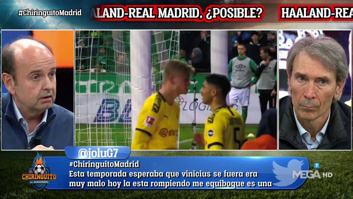 elchiringuitotv's tweet photo. 🐢🤖"Si el REAL MADRID junta a HAALAND y MABPPÉ se garantiza el DOMINIO mundial los próximos 10 AÑOS"

@juanma_rguez avisa en #ChiringuitoMadrid https://t.co/Jw7cR248sp