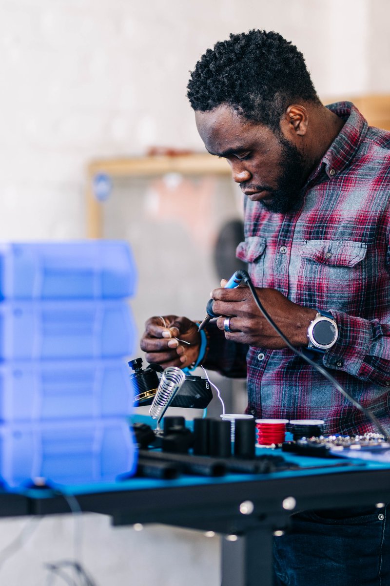 DeuceDrones's tweet photo. Meet Ayo! As part of the Deuce Drone team, he integrates drone software and hardware components for safe and sustainable drone deliveries. #dronedelivery #droneservices #transportation #fundraising #startup #aerial #dronephotography #dronesdaily https://t.co/fDmOFaD8yp