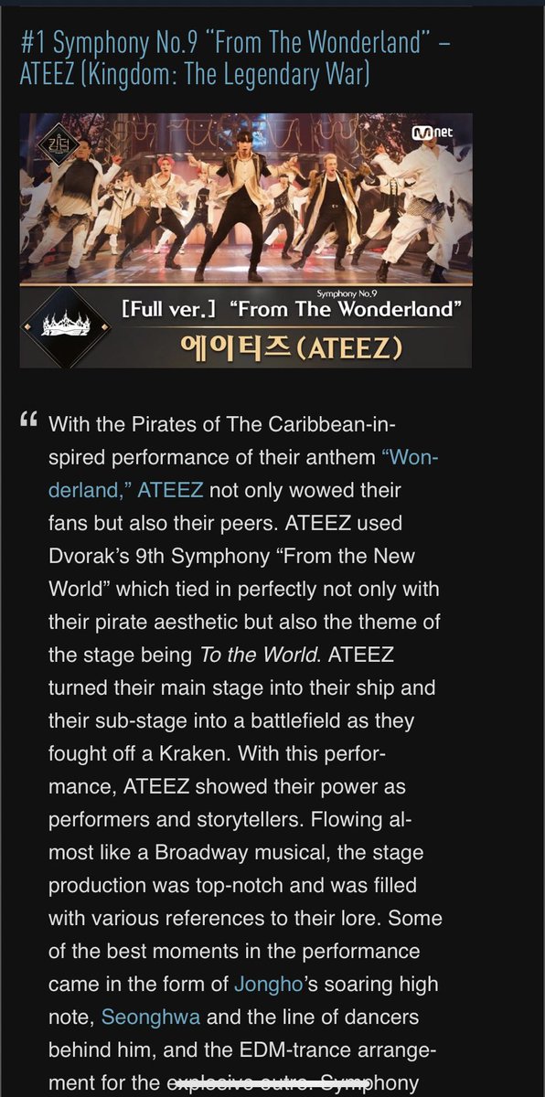 yunsang230's tweet photo. AYY ATEEZ PLACED #1 FOR BEST KPOP PREFORMANCES OF 2021!!! #ATEEZ https://t.co/HByhMRZQIE