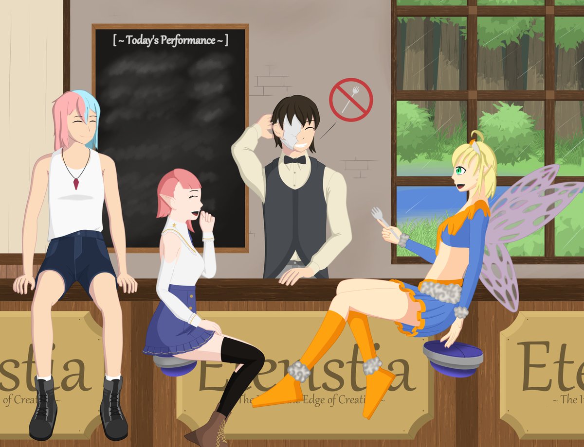 Vi_El_VT's tweet photo. A special visit to a special time

Of course not without a local Sporksalesfairy despite repeated refusal to accept Sporks in the Inn

Merry Christmas :3

@Mystic_Ch @KumorinOta 
#Artystic #Kumorning #ViSFW https://t.co/OQiercrE9P