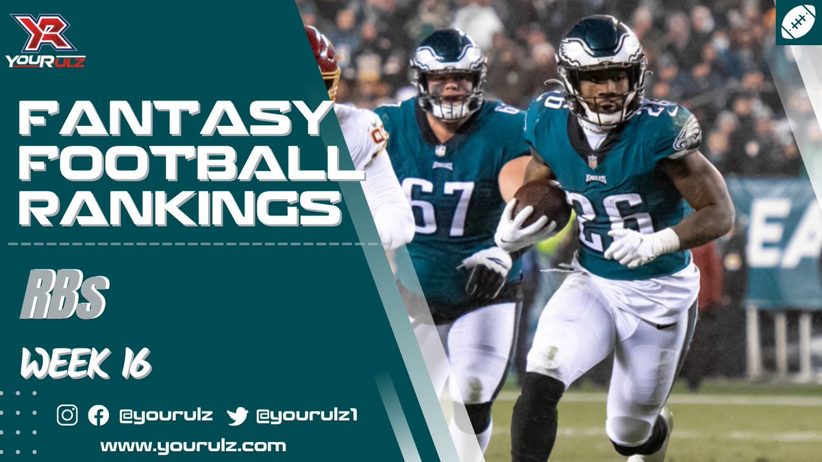 YouRulz1's tweet photo. Miles Sanders re-introduced himself with a tremendous Week 15 effort and now gets to face the run-funnel defense of the New York Giants. See our #Week16 running back rankings here: https://t.co/IS8O1qTzSC

#NFL #fantasyfootball #FantasyFootballAdvice #yourulz https://t.co/S2o8iHeUeP
