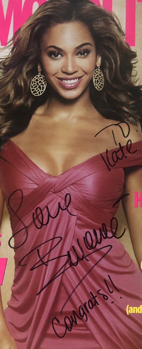 Like so many people, I’ve used the pandemic to clean drawers &amp; closets. Right before I left for Uruguay, I found this gem: a note from <a href="/Beyonce/">BEYONCÉ</a> on my tenth anniversary as the editor-in-chief of <a href="/Cosmopolitan/">Cosmopolitan</a>. She’s always been on my list of top five favorite cover girls! #TBT