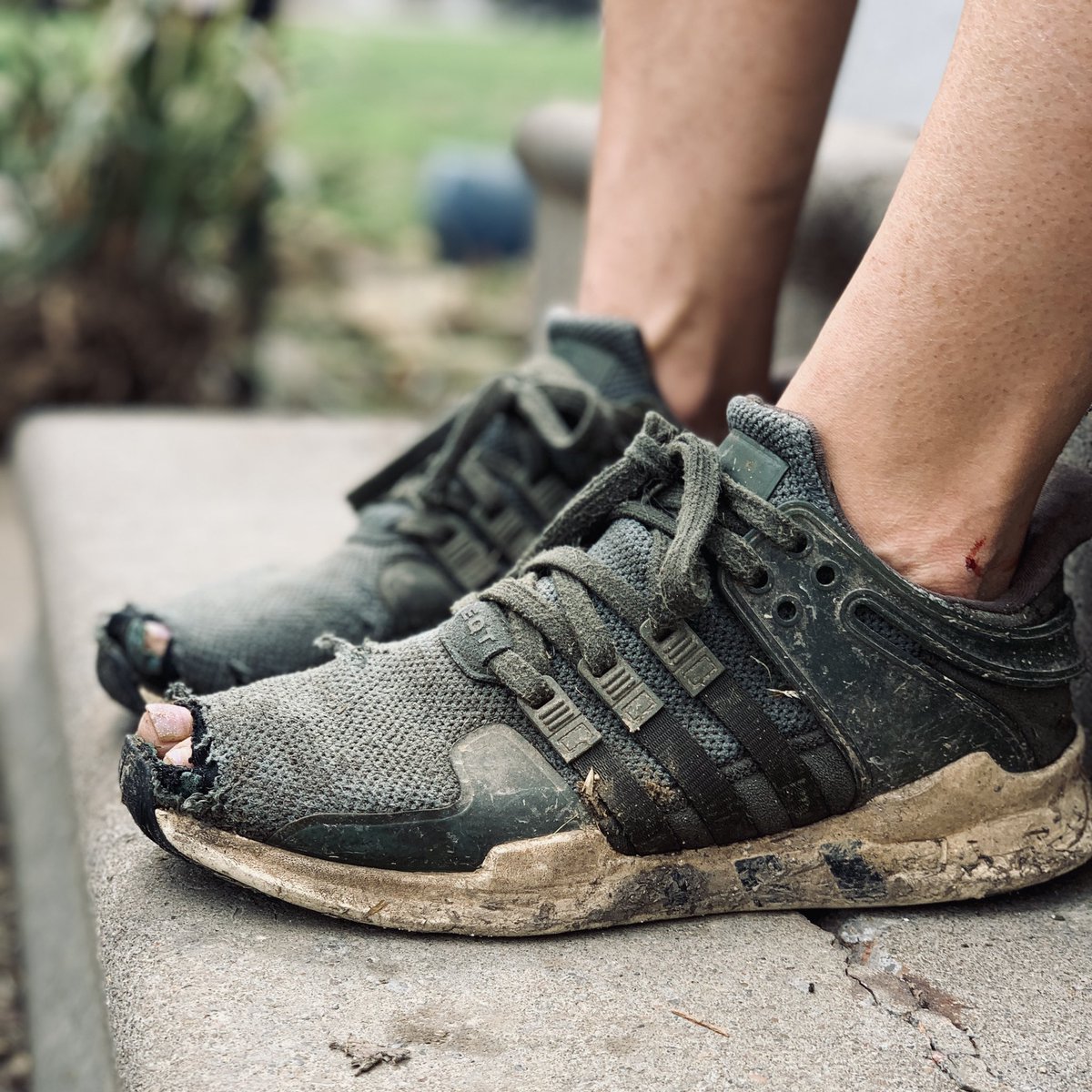 My wife refuses to give up her favorite <a href="/adidas/">adidas</a>. Your purchase of this #NFT will help fund my search to find these new in a womens 8.5 size. Buy “Yard Shoes” now on <a href="/opensea/">OpenSea</a> #NFTs #NFTphotographers #NFTphotography #adidas #OpenSeaNFT #AdidasNFT