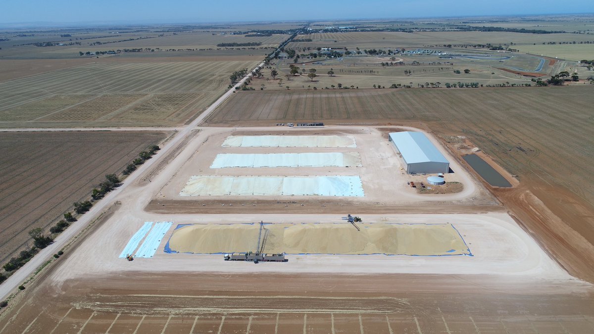 With harvest slowing down &amp; tarps ready to be pulled before the festive break, the team @ Plains Grain would like to thank all for the support over harvest 2021. <a href="/grain_pure/">Pure Grain Network</a> @Agri_Digital #wheat #lentils