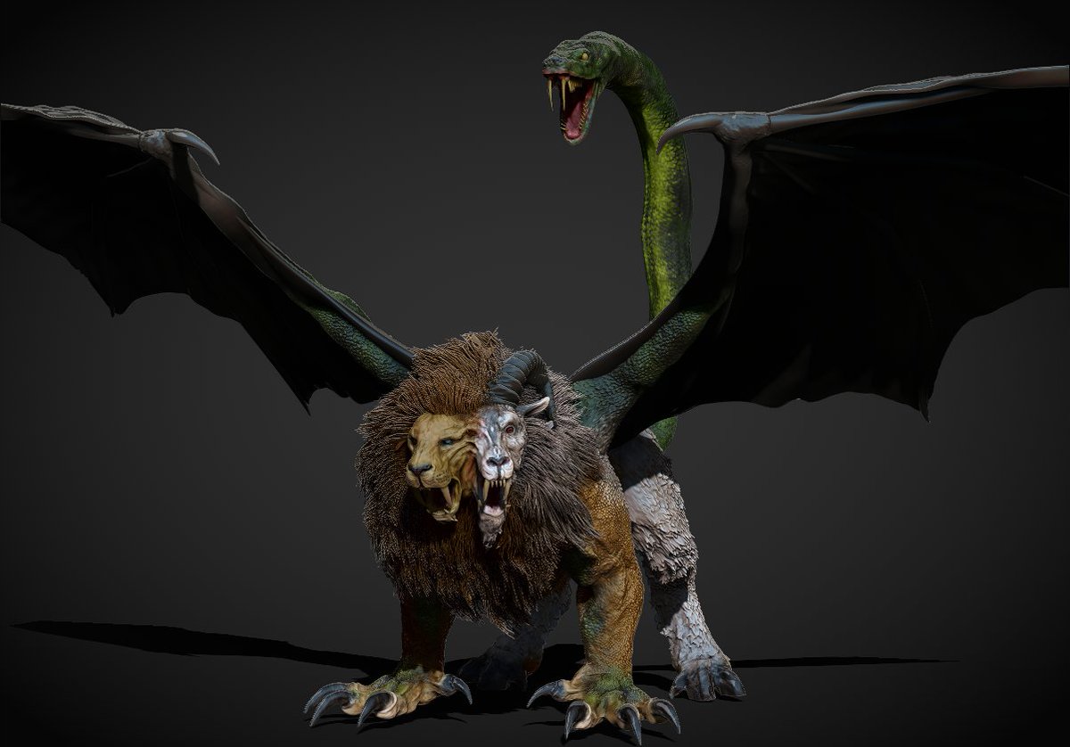 vankev's tweet photo. #render #Chimere
#3D #zbrush #creature #monster #renderall #wrex https://t.co/vKRHSY2eG0