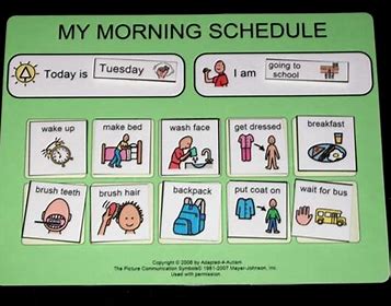 AutismSaras's tweet photo. Visual schedules can be accompanied by auditory backup, or even a SmartPhoneApp See 4 aLimitedTimeSpecial MyKnowAutismBookDownload Units 1 & 2, only $1.99 https://t.co/AR0O4DGiLX #KnowAutism #KnowYourChild find https://t.co/v3LfcREdi4 #VisualSchedule #ASDParent #SensoryProcessing https://t.co/n97ZKX998A