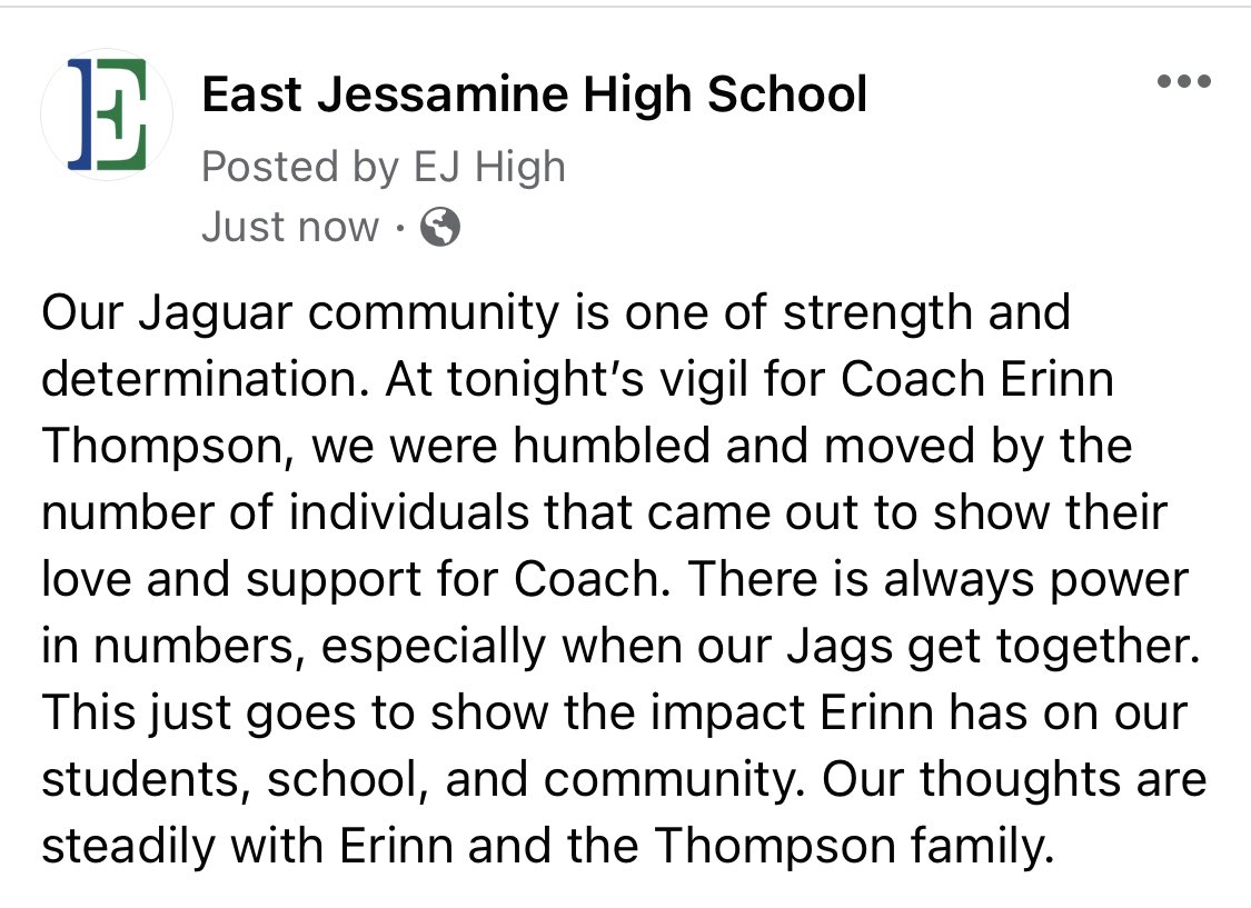 East Jessamine High tweet media